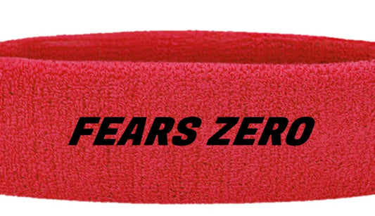Fears Zero Original Red Sweatband